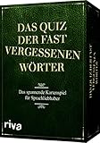 Das Quiz der fast vergessenen Wörter: Das spannende Kartenspiel für Sprachliebhaber