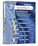 Open Office Premium 2021 Home Student Professional - Inkl. gedrucktes Handbuch, 1.000 Schriften / Kompatibel mit Word, Excel, für Windows 10 8 7