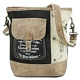 Sunsa Canvas Umhängetasche große Damen Schultertasche Crossbody Tasche Handtasche Damentasche Henkeltasche Reisetasche Handgelenktasche Studententasche modisch Frauentasche Baumwolletasch beige