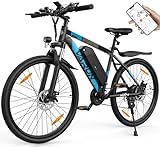 VARUN E Bike, 27.5 Zoll E Bike Herren Damen mit 48V 13Ah(624Wh) Akku, Reichweite Max 100KM, 250W Motor, E-Bike Mountainbike mit 21-Gang, 5 Modi, LCD-Display, Elektrofahrrad Ebike mit EU-Konformes