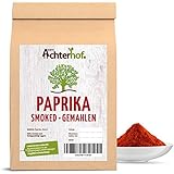 Paprika smoked (250g) süß geräuchert Paprikapulver original spanisch Pimenton de la Vera vom-Achterhof