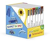 Duden 12+: Kennst du das? Mein bunter Farbenwürfel: 6 Mini-Bücher (Würfel) (Pappbilderbuch Bücher-Würfel, Band 2)