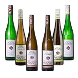 SCHLOSS VOLLRADS - Exquisites Riesling Probierpaket Set mit 6 verschiedenen Weißweinen quer durch die Klassifikationspyramide, Qualitätsweine aus dem Rheingau, VDP-Klassifikationspaket, 4.5l