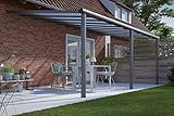 Verasol Smartline DIY Terrassenüberdachung anthrazit (6,04 x 3,0 M)