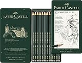 Faber-Castell F119065 119065 - Bleistift CASTELL 9000, 12er Art Set, Inhalt: 8B - 2H