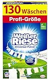 Weißer Riese Universal Pulver in Profi-Größe (130 Waschladungen), Waschpulver Großpackung für Industrie & Gewerbe