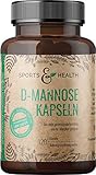 D Mannose Kapseln - 120 Vegane Kapseln 1500 mg Pro Tagesportion (2 Kapseln) - D Mannose Kapseln Abgefüllt In Deutschland