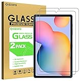 GOZOPO [2 Stück] Schutzfolie Kompatibel mit Samsung Galaxy Tab S6 Lite 10.4 Zoll SM-P610/P615/P613/P619, Kratzfest Panzer Schutz Glas Folie für Samsung Galaxy Tab S6 Lite 2022/2020