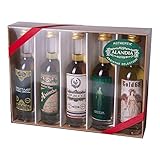 Absinth Tasting Set | Mit original Absinth von ALANDIA | Ideal zum Ausprobieren und Verschenken | 68% Vol. | (5x 0,05 l)