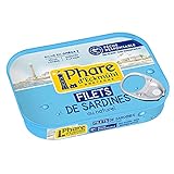 Phare d'Eckmühl Sardinen-Filets, Natur, 100g