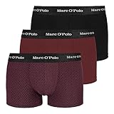 Marc O’Polo Body & Beach Herren Multipack M-Shorts 3-Pack Unterwäsche, Rot, M