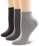 s.Oliver Unisex 3er Pack Sneakersocken, Grau (08 anthracite), 39-42