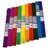 Staufen 617003 - Krepppapier 10 Rollen 50 x 250 cm, sortiert