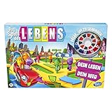 Play-Doh F0800100 Das Spiel des Lebens, Brettspiel für die ganze Familie für 2 – 4 Spieler, für Kinder ab 8 Jahren, enthält Bunte Stifte