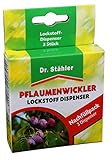 Dr. Stähler Pflaumenwickler Pheromon-Lockstoff, 3 Dispenser