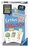 Ravensburger 80543 - Lernen Lachen Selbermachen: Erstes Englisch, Kinderspiel ab 6 Jahren, Lernspiel für 1-4 Spieler, Kartenspiel