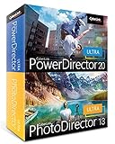 CyberLink PowerDirector 20 Ultra & PhotoDirector 13 Ultra | Integrierte Foto- und Videobearbeitung | Lebenslange Lizenz | BOX | Windows (64-Bit)