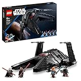 LEGO 75336 Star Wars Die Scythe - Transportschiff des Großinquisitors, Spielzeug-Raumschiff mit Shootern, Ben Kenobi, Lichtschwertern, Obi-Wan Kenobi Set, Geschenk zu Weihnachten