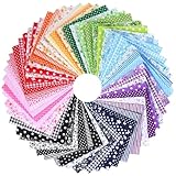 56 Stück Baumwollstoff Patchwork, 25 X 25 cm stoffreste zum nähen, Stoffpaket Baumwolle, Quadratische Patchworkstoffe Aus Baumwolle, Stoffreste Zum Nähen, DIY Baumwolltuch Stoffe Zum Kleidung Nähen