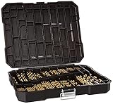 Titan-Bohrer-Set，230tlg. Set Von 1mm Bis 10mm Hochgeschwindigkeitsstahlbohrer Titan Spiralbohrer Elektrowerkzeug Für Holz, Metall, Aluminiumlegierung, Stein