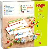 HABA 305780 - Fädelspiel Bauernhof-Freunde, Fädelspiel ab 3 Jahren, made in Germany