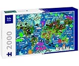 Lais Puzzle Weltkarte 2000 Teile