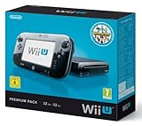 Nintendo Wii U - Konsole, Premium Pack, 32 GB, schwarz mit Nintendo Land