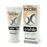 EXCITE O-WHITE Aufhellungscreme für den Intimbereich. Für Frauen und Männer. Aufhellende und pflegende Wirkung für die Haut der Achseln, des Schritts und der intimsten Körperteile. 50 ml.