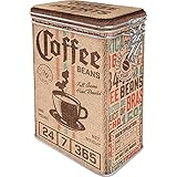 Nostalgic-Art Retro Kaffeedose, Coffee Sack – Geschenk-Idee für Kaffee-Liebhaber, Blech-Dose mit Aromadeckel, Vintage Design, 1,3 l