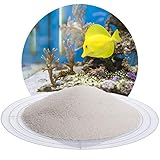 Schicker Mineral Aquariumsand Aquariumkies weiß im 25 kg Sack, kantengerundet, gewaschen, ungefärbt (0,1-0,3 mm)