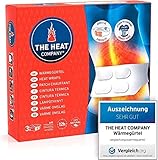 THE HEAT COMPANY Wärmegürtel - 3 Stück - EXTRA WARM - Preis-Leistungs-Sieger - 12 Stunden wohlige Wärme - sofort einsatzbereit - luftaktiviert - rein natürlich - für alle Größen: S-XL