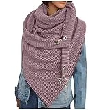 Loop Schal Damen Dünn Uni Schal Mode Mehrzweckschal Retro Frauen Weiblicher Fester Schal Schal Feuchte Tücher Dose Loop Schals Weicher Langschal Einfarbig Schals Fleecefutter Strickschal Wraps