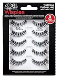 ARDELL Professional Demi Wispies (1 x 5 Paar) ohne Wimpernkleber | falsche Wimpern aus Echthaar zum kleben | schwarze Echthaarwimpern | wiederverwendbar | fake lashes | cat eye | natürlicher Look