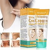 Underarm Whitening Cream, Aufhellende Creme, Whitening Cream, haut aufhellende creme, für dunkle Haut, Hals, empfindliche Bereiche, Ellenbogen, innere Oberschenkel, Knie Körper Achselhöhle Creme-60ML