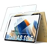 Benazcap [2 Stück] Schutzfolie für Samsung Galaxy Tab A8 2021 (SM-X200/ SM-X205), Hochauflösend/9H Gehärtetes Glas, Displayschutzfolie für Samsung Galaxy Tab A8 10.5 Zoll