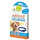 ARDAP Zecken- & Flohschutzhalsband für Hunde & Welpen bis 10kg- Bis zu 4 Monate nachhaltiger Langzeitschutz - Natürlicher Wirkstoff gegen Zecken & Flöhe