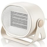 LEUYA Portable Home Heater Two-Speed Gentle Wind Praktische Heizung, Hochtemperaturschutz Und Energiesparender Temperaturprozessor Kleiner Mini Für Zu Hause,US Plug