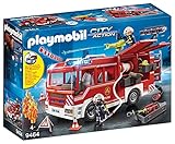 PLAYMOBIL City Action 9464 Feuerwehr-Rüstfahrzeug mit Licht und Sound, Ab 5 Jahren