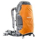 Mantona 20587 ElementsPro 40 Profi-Outdoor-Rucksack für DSLR- oder CSC-Kamera orange (inkl. Regenhülle)