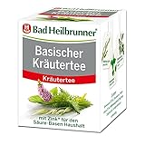 Bad Heilbrunner Basischer Kräuter Tee im Filterbeutel, 12er Pack (12 x 8 Filterbeutel)