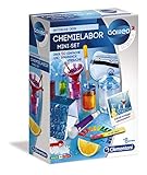 Galileo Science – Chemielabor Mini-Set, Spielzeug für Kinder ab 8 Jahren, 50 Experimente für Zuhause, abwechslungsreiche Versuche, farbenfroher Experimentierkasten von Clementoni 59072