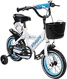 Actionbikes Kinderfahrrad Donaldo - 12 Zoll - V-Break Bremse - Stützräder - Luftbereifung - Ab 2-5 Jahren - Jungen & Mädchen - Kinder Fahrrad - Laufrad - BMX - Kinderrad (Donaldo 12 Zoll)