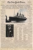 Titanic - Newspaper Zeitung New York Times Film Poster Plakat Druck - Grösse cm + 1 Ü-Poster der Grösse 61x91,5cm