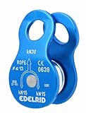 Edelrid Seilrolle Turn pulley, blue, One Size, 717890003000