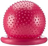 Carnegie Massageball Ø 65 Noppenball Gymnastikball Sitzball + Ballschale & Pumpe