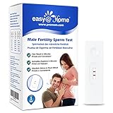 Fruchtbarkeitstest Sperma Test für Männer: Easy@Home 1 x Spermientest | Zeugungsfähigkeit Schnelltest Kinderwunsch - Misst die Konzentration von Spermien