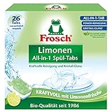 Frosch Limonen Geschirrspül-Tabs 26, 558 gramm