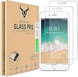 iSOUL [4 Stück] Displayschutzfolie für iPhone SE 2020 /Se 2022 / iPhone 7 / iPhone 8 4.7 Zoll [Anti-kratzen] 0.30mm Glasfolie 9H Härte HD klarer Schutz Schutzfolie [Blasenfrei] Panzerglasfolie