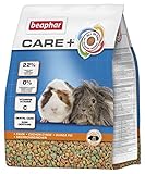 beaphar Care+ Meerschweinchen | Meerschweinchenfutter mit lebenswichtigem Vitamin C | Fördert den gesunden Zahn-Abrieb | Mit Omega 3 und 6 | 1,5 kg