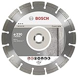 Bosch Professional Diamanttrennscheibe Standard für Concrete, 230 x 22,23 x 2,3 x 10 mm, 1-er Pack, 2608602200